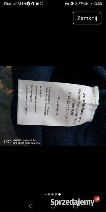 Bluzka sweterkowa Piotrków Trybunalski