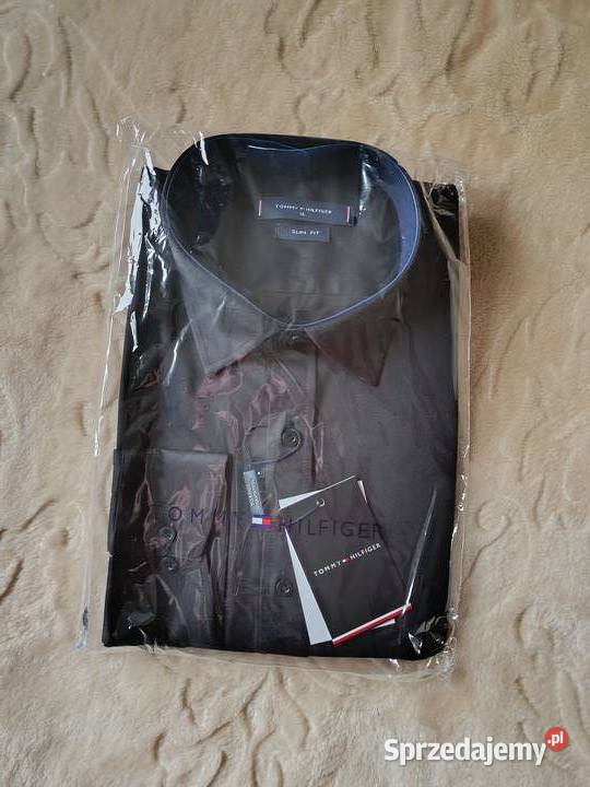 Koszula męska Tommy Hilfiger elegancka granatowa Białystok