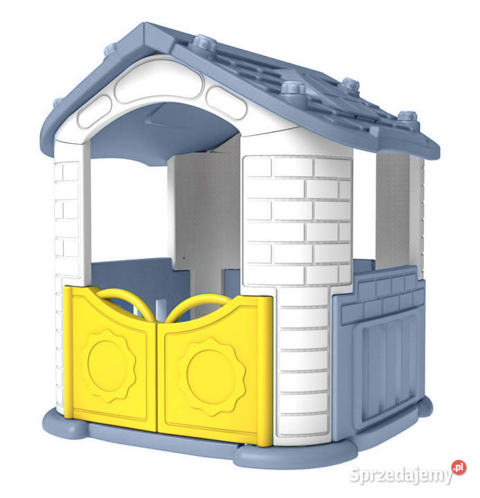 Domek ogrodowy dzieci z ogródkiem i zjeżdżalnią Warszawa sprzedam