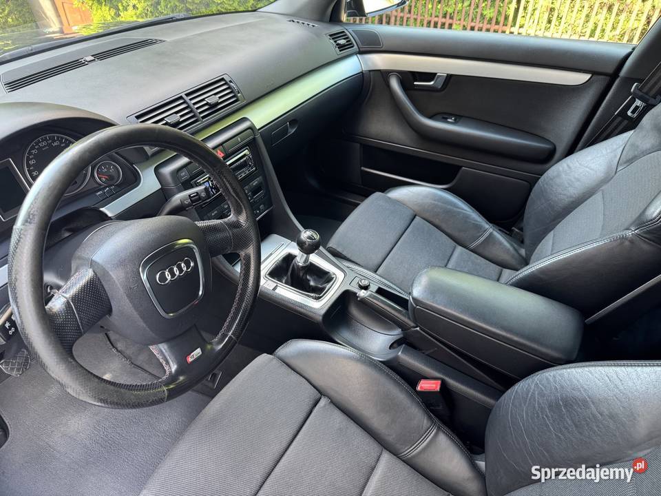 Audi A4 B7 18Turbo 163 GAZLPG wnętrze SLine Mielec
