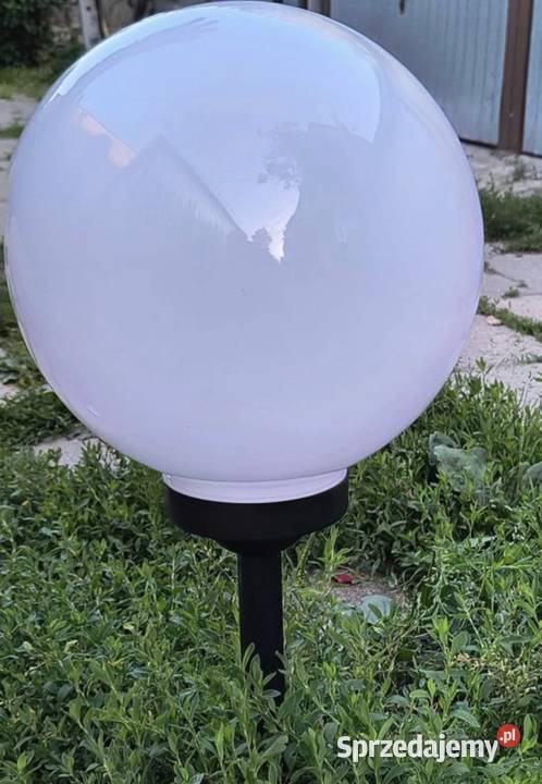 Lampa solarna LED ogrodowa wbijana ozdobna łódzkie Pabianice