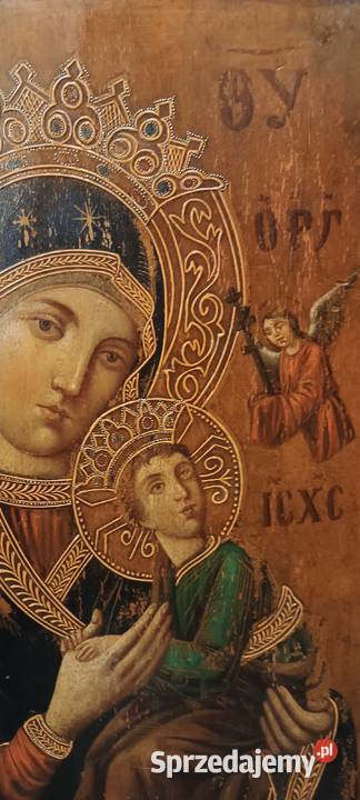 Ikona obraz religijny Matki Boskiej Kraków sprzedam