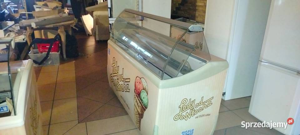 Witryna do lodów rzemieślniczych ekspozycyjna warmińsko-mazurskie