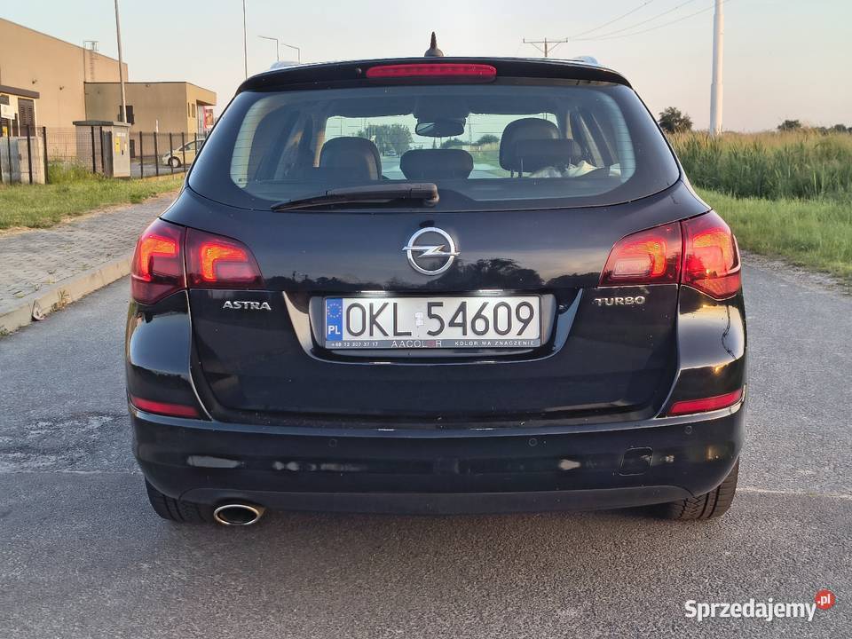 Opel Astra J 14 turbo lampy LED prywatny CD Kluczbork
