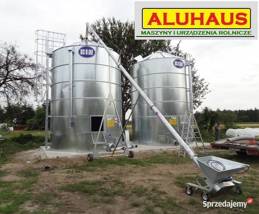 Przenośnik zasypowy fi 150 12m 55kW wielkopolskie Buk