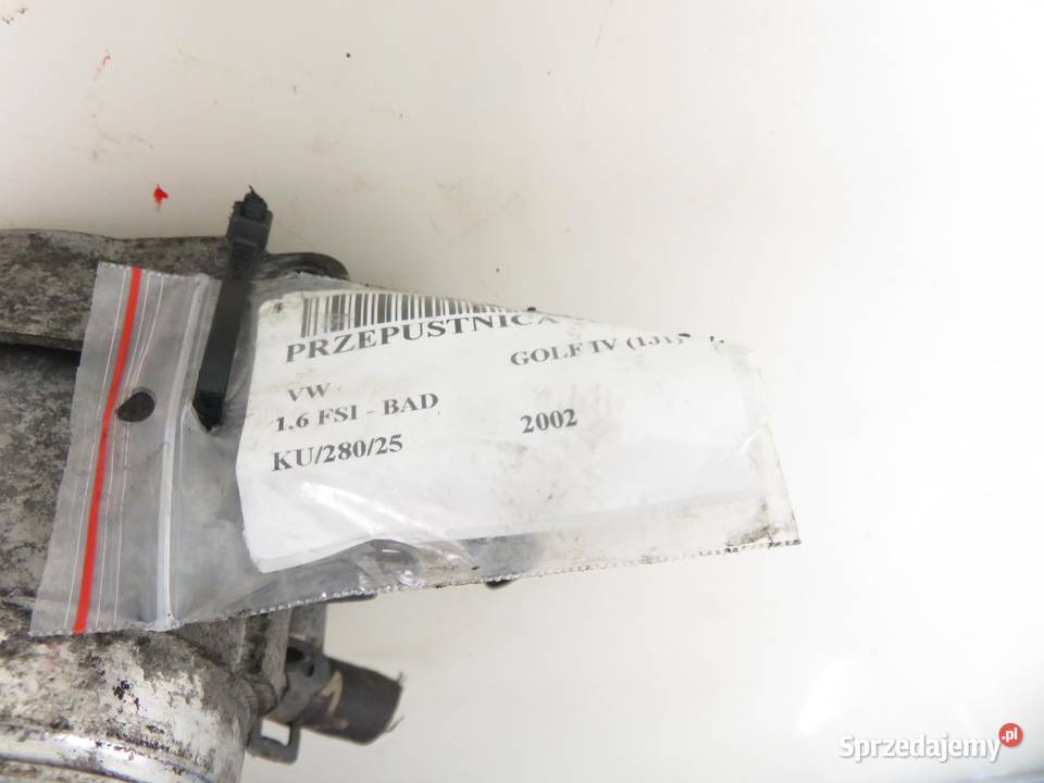 PRZEPUSTNICA VW GOLF IV 1J1 16 FSI BAD