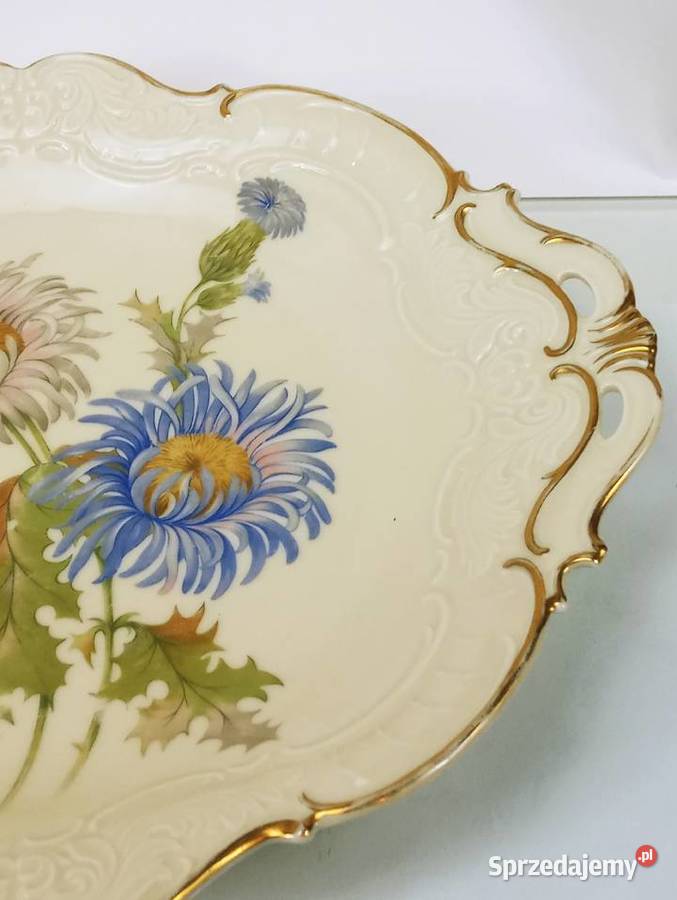 Patera misa porcelanowa Żary Sorau lata 30te lubuskie Nowa Sól