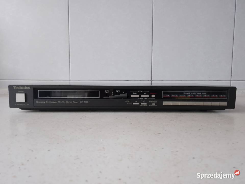 FMAM Stereo Tuner Technics STZ450 Konin