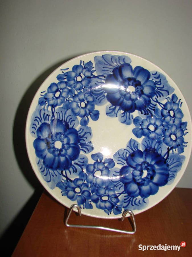 ZF Koło fajansowy talerz Pruszcz Gdański