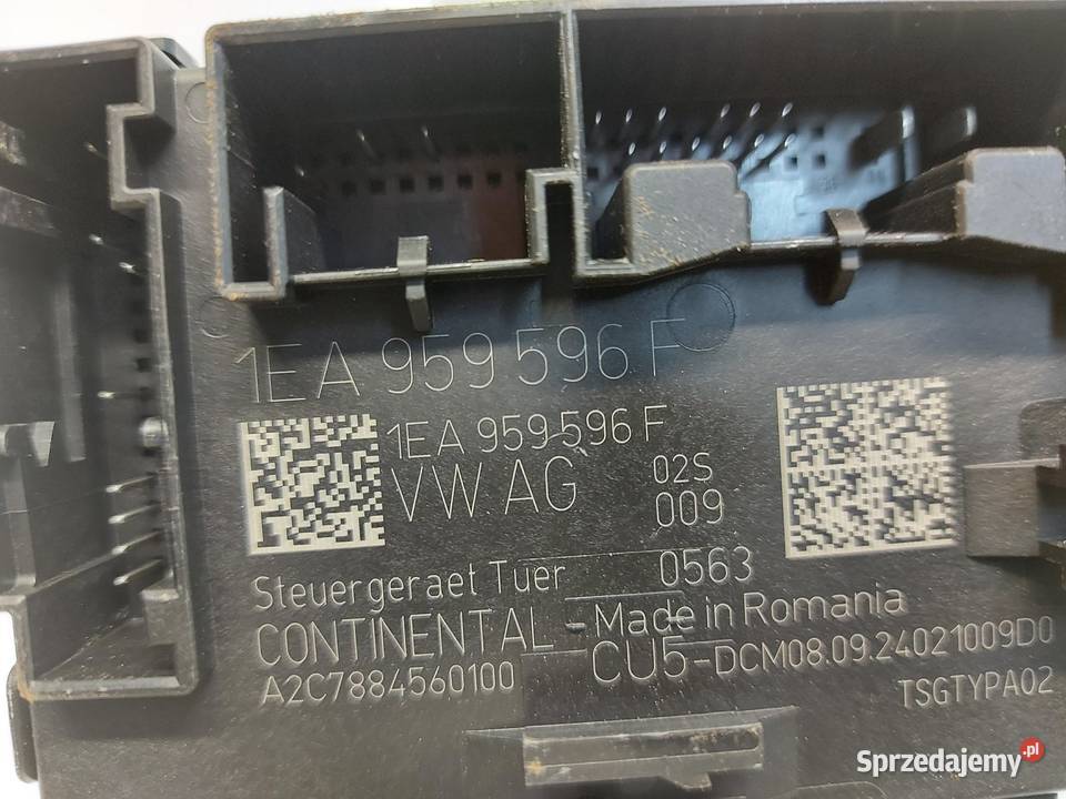 VW ID4 11A 2024r MODUŁ STEROWNIK DRZWI LEWY TYŁ Części samochodowe dolnośląskie