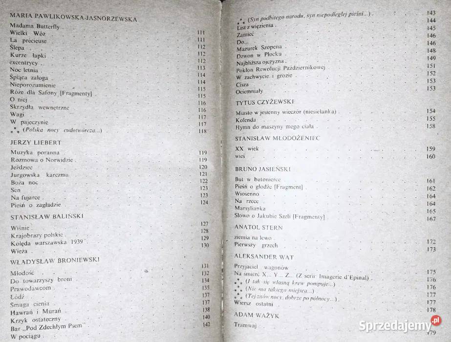 Poezja naszego wieku W Kaliński Chełm