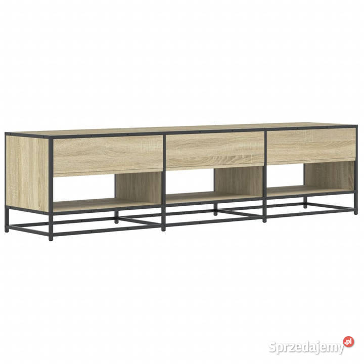 Szafka pod TV dąb sonoma 180x40x46 materiał RTV Warszawa