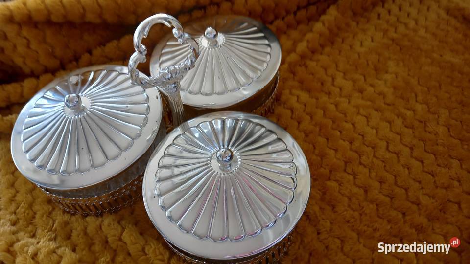 Paterakabaret kryształ srebrzony Warszawa