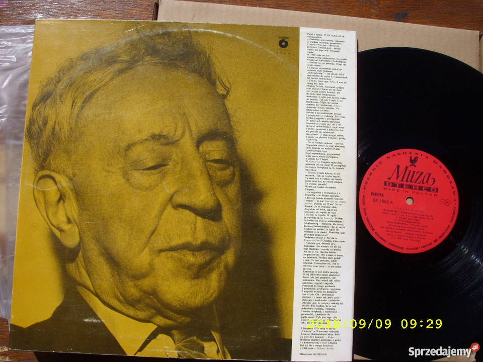 JBRAHMS i FCHOPINA RUBINSTEIN 3 LP winyle dolnośląskie Wołów