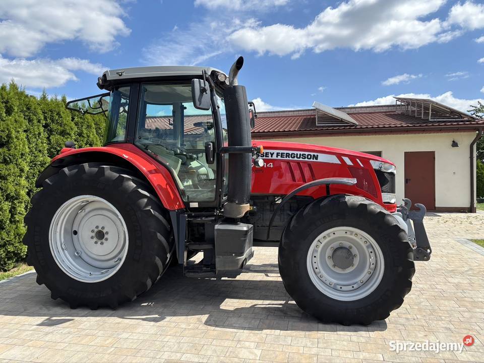 Massey Ferguson 7614 Ciągniki lubelskie Grabów Szlachecki