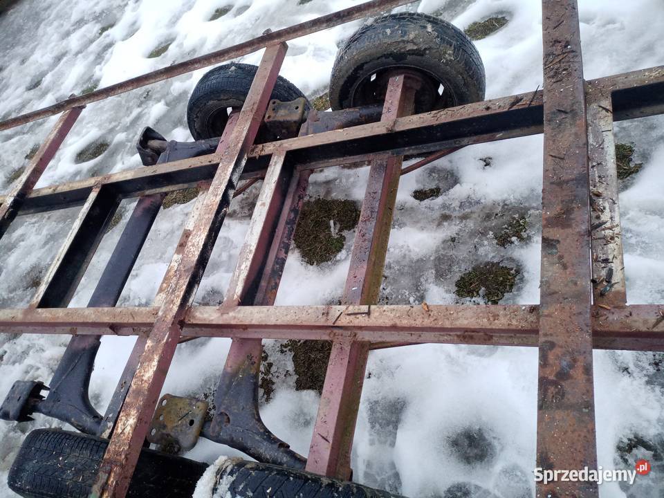Przyczepa przyczepka ramo rama podwozie wóz małopolskie Łukowica