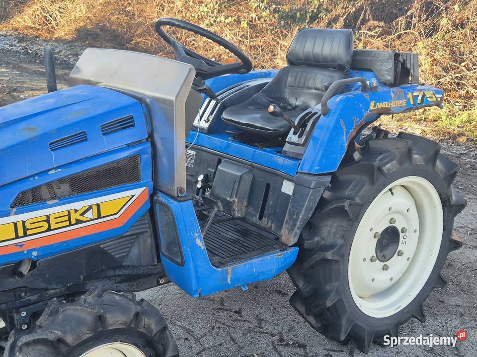 Traktorek ISEKI TU175F 17 44 Wspomaganie Napęd 4x4 Małuszyn