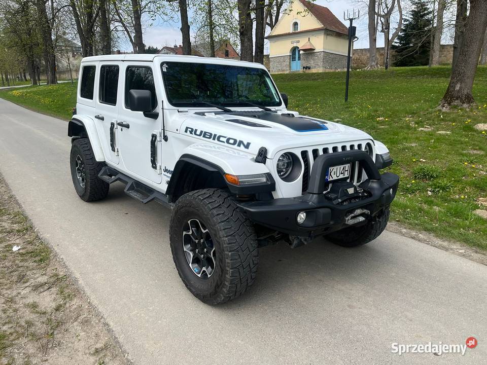 Jeep Wrangler Rubicon 20 4xe PlugIn Hybrid 381 przyciemniane szyby Wrangler małopolskie Kalwaria Zebrzydowska