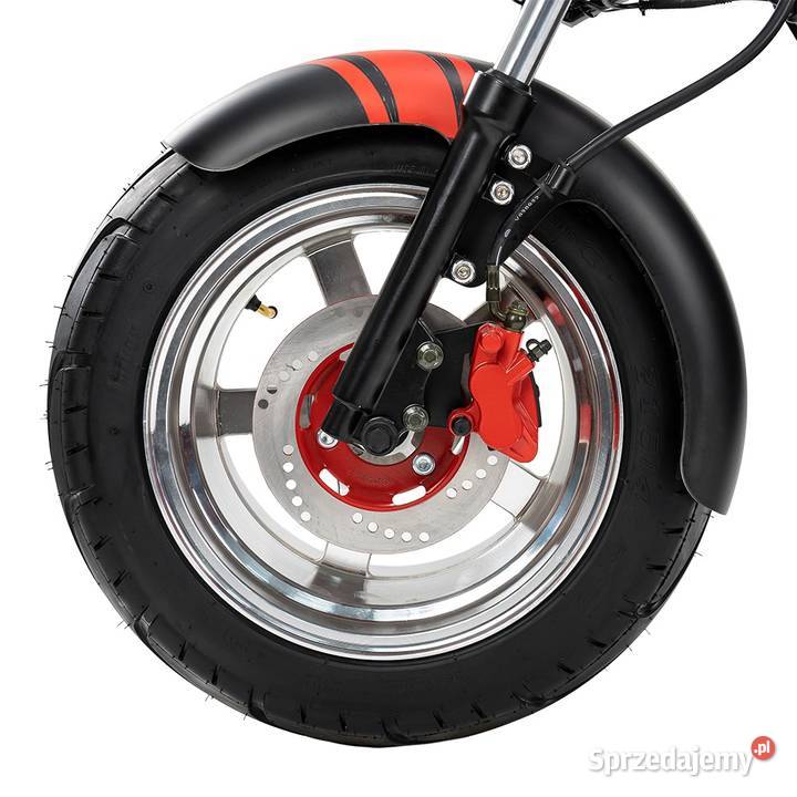 Skuter elektryczny BILI COCO STRONG 3000W czarny Motoryzacja Poznań sprzedam