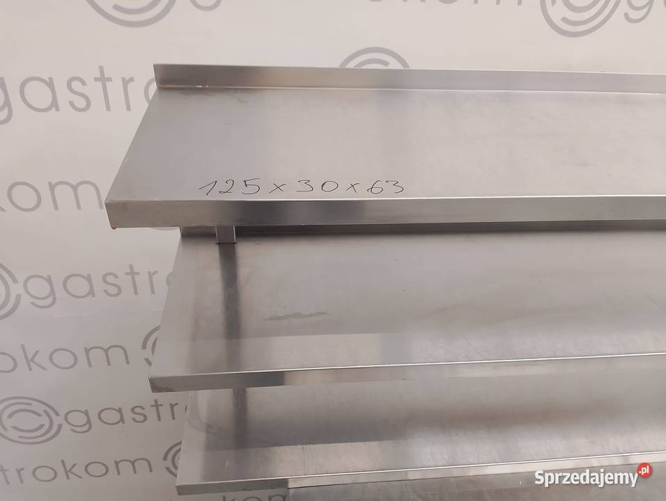 Półka 3poziomowa 125x30x63 Wrocław