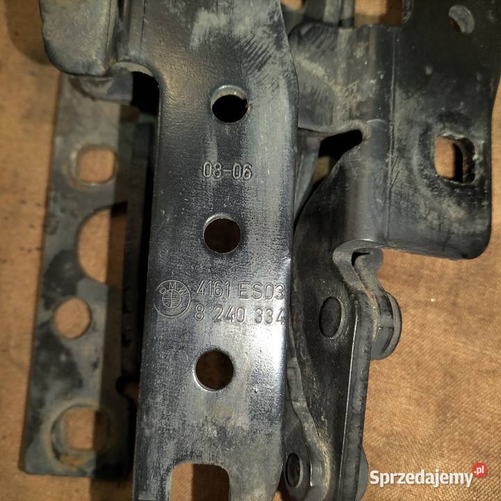 Komplet zawiasów maski przedniej BMW E65 E66 Poręba