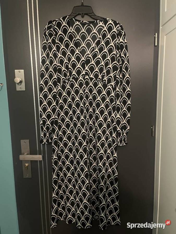 Dunnes stores sukienka modny wyszczuplający wzór Inny wzór Choszczno