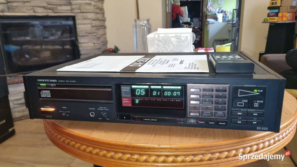 Wybitny odtwarzacz CD Onkyo Integra DX200 z Warta