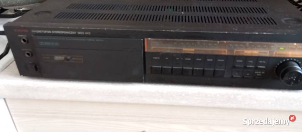 Magnetofon stereofoniczny szuflada MDS442 Unitra Białystok