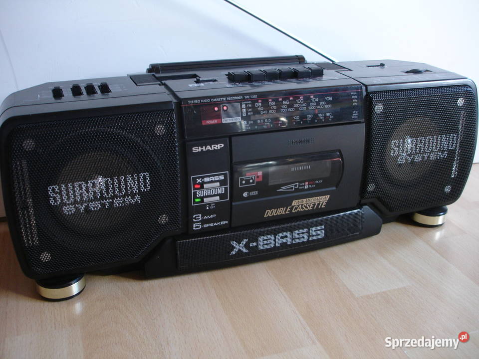 Radiomagnetofon SHARP WQT352H