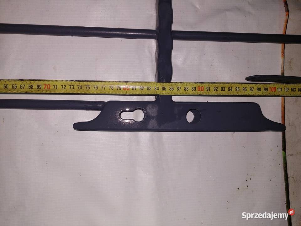 Furtka stalowa malowana kolor antracyt dolnośląskie Lwówek Śląski