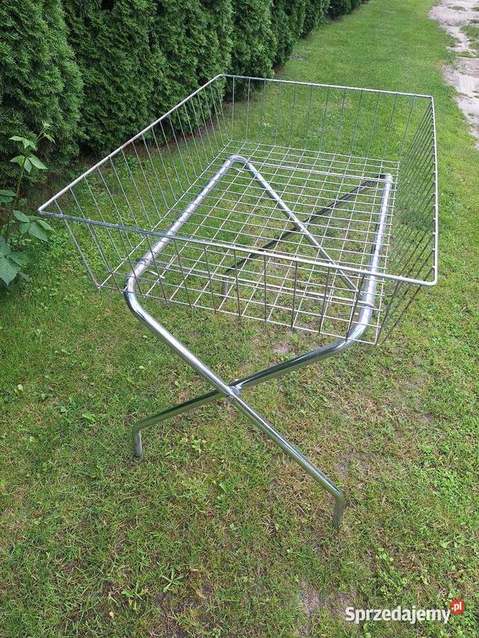 Kosz wystawowy wysypowy do sklepu ubrań Grabowiec