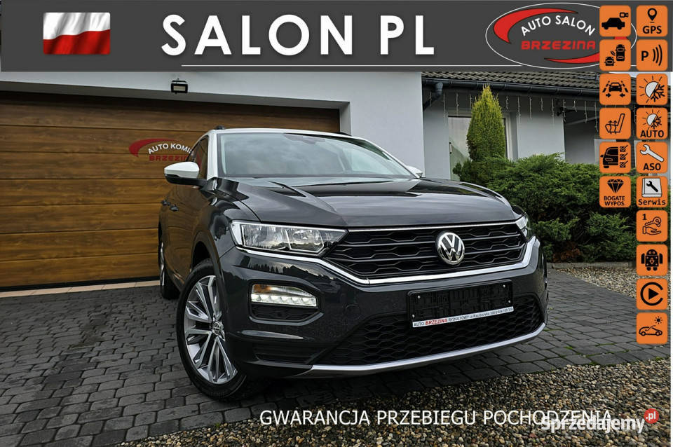 Volkswagen TRoc serwis ASO Hak Panorama dach I gniazdo USB T-Roc Rydułtowy