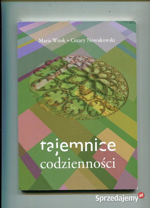Tajemnice codzienności Witek Nowakowski Szczecin sprzedam