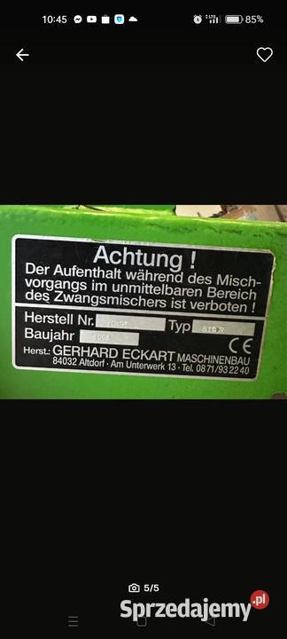 Rozbijak wał do pryzm nie Reck rema