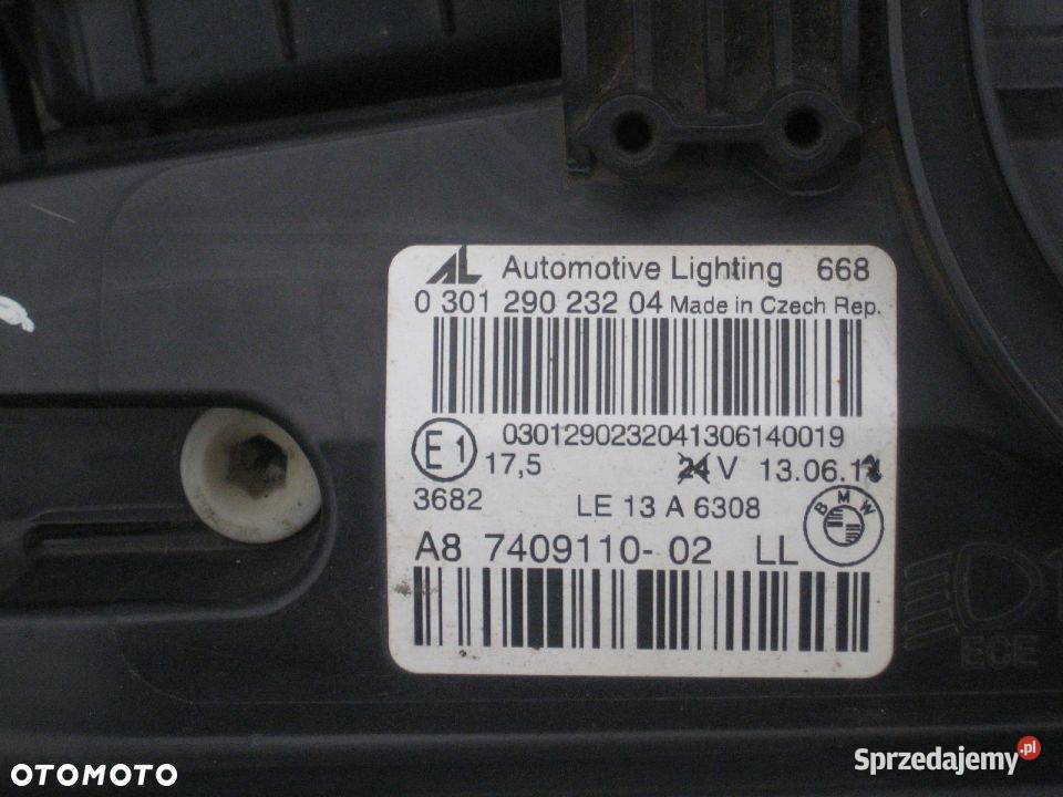 BMW 2 F45 F46 LAMPY PRZÓD bi xenon KOMPLET prawa Rakoniewice