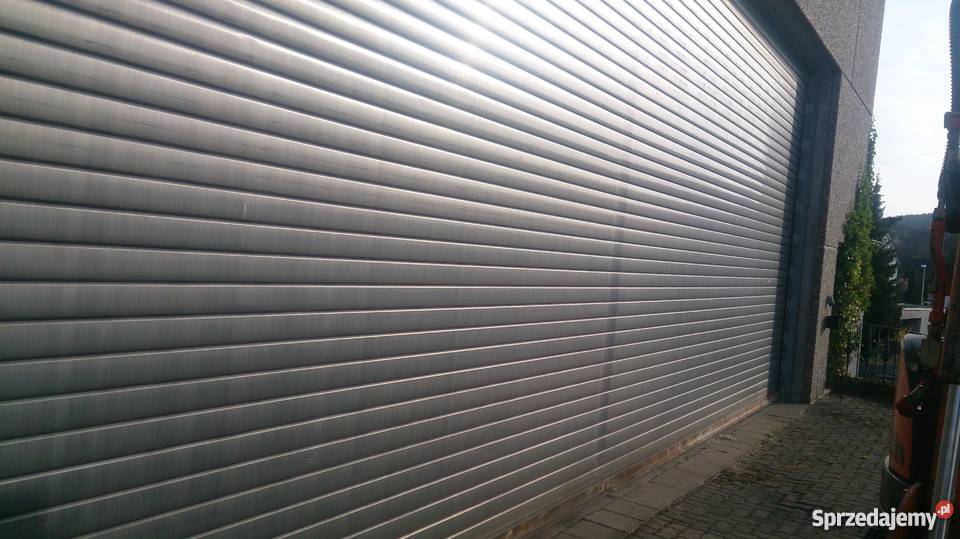 Brama rolowana z napędem 12m x 430 metal Szczecin