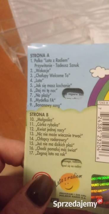 Kaseta magnetofonowa Przeboje Lata z Radiem 1996 1 płyta wielkopolskie Ostrzeszów