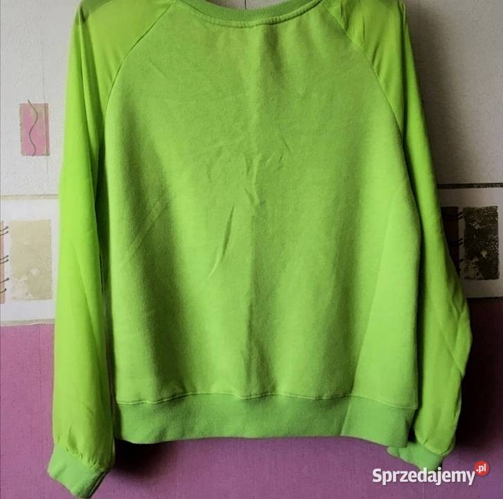 YORKER bluza z szyfonowymi tiulowymi rękawami S Leszno