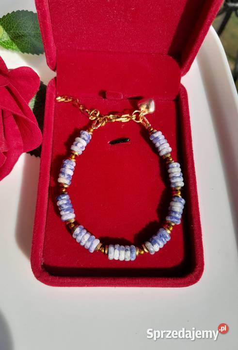 Bransoletka z kamienia naturalnego Sodalit Bransoletki mazowieckie Kozienice