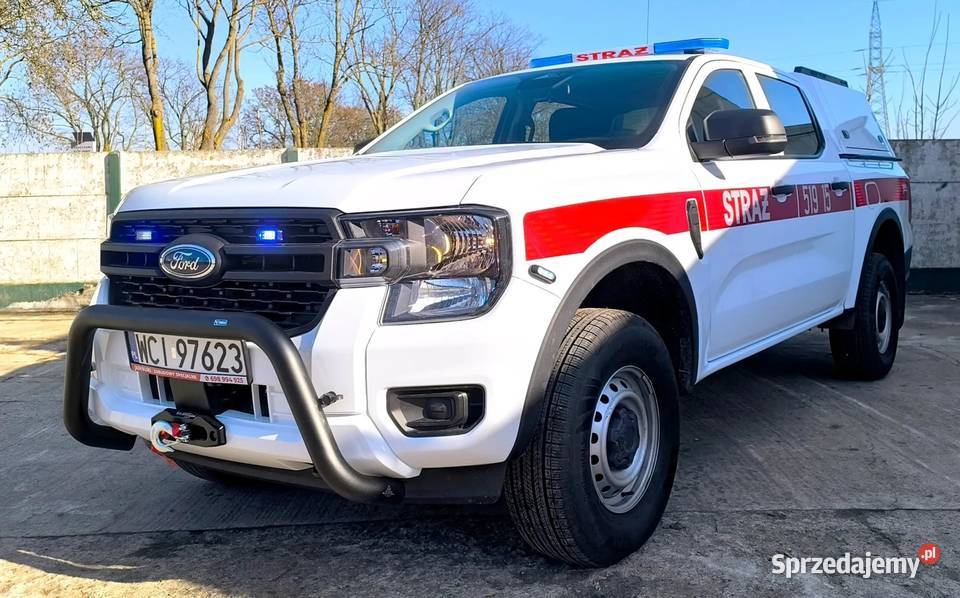 Ford RANGER Specjalny Pożarniczy STRAŻ POŻARNA 170KM mazowieckie Ciechanów