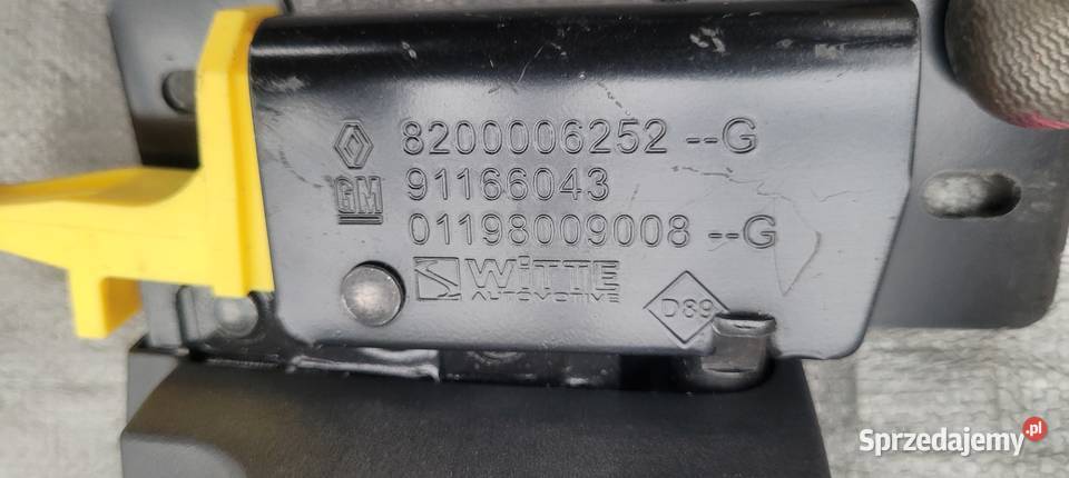 ZAMEK TYLNY RYGIEL RENAULT TRAFIC II VIVARO 01 Ruda Śląska sprzedam