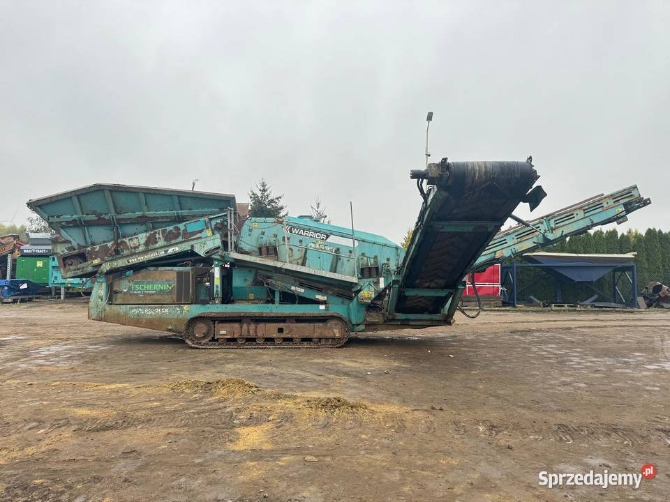 Powerscreen Warrior 1400 Mobilny przesiewacz kujawsko-pomorskie Kołodziejewo sprzedam