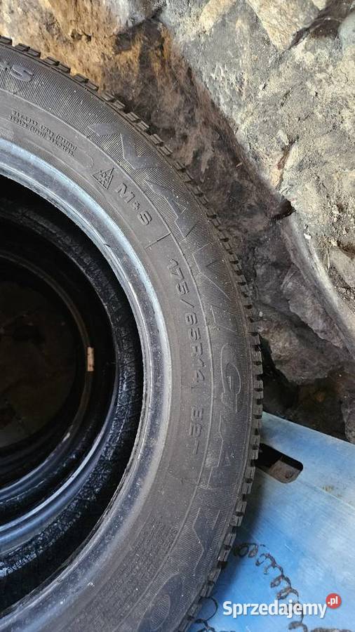 4x Opony całoroczne 17565 R14 6 mm bębnach śląskie