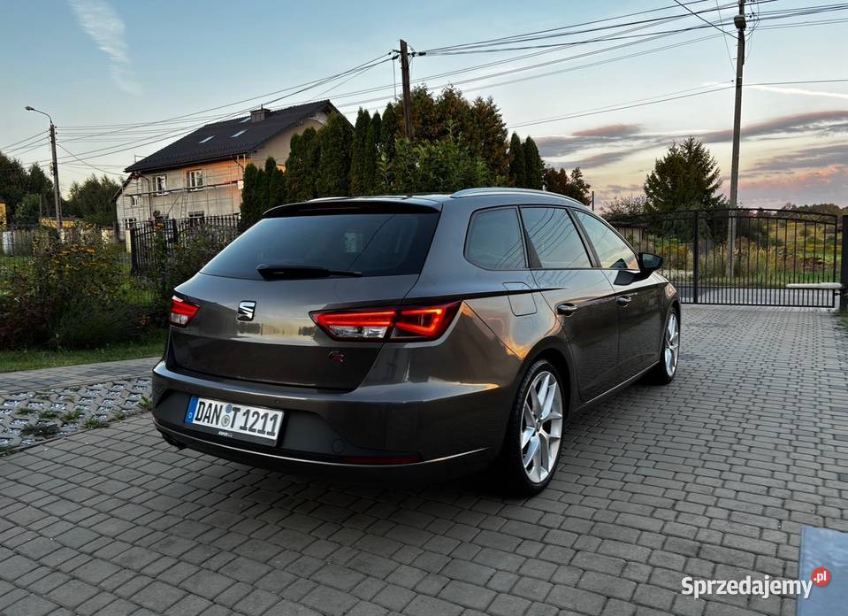 Seat Leon FR 20 184 2014 LED Parktronic Pólskóry ASR (kontrola trakcji) Sławków