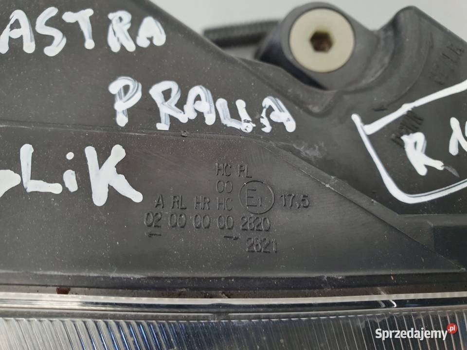 LAMPA PRAWA Opel Astra J IV 0912r PRZEDNIA prawy Rudka