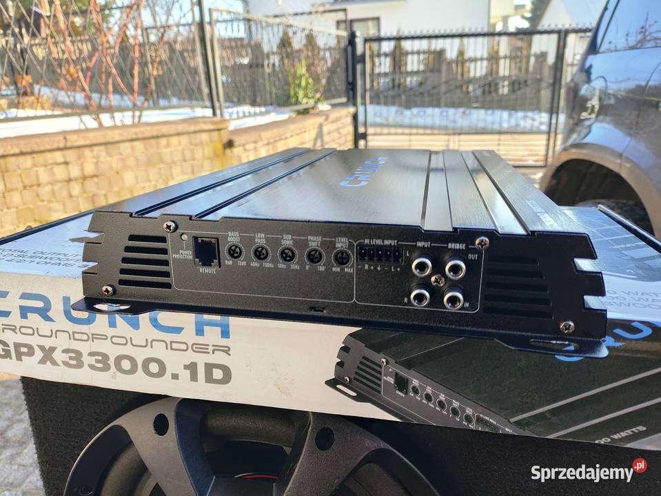 Wzmacniacz samochodowy 1 kanałowy monoblok Niegowonice sprzedam