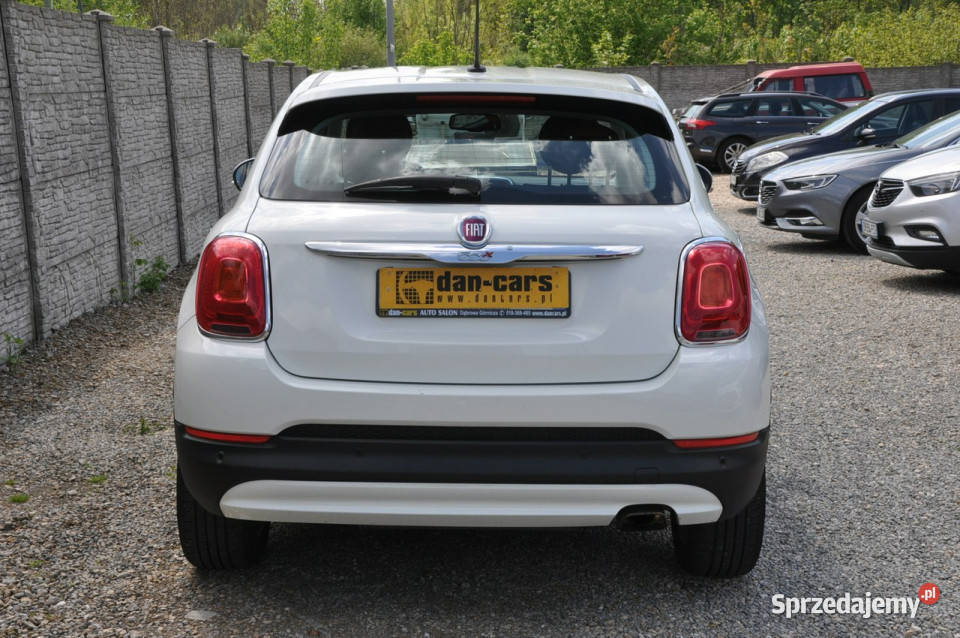 Fiat 500x 14T 140 Navi Półskóra Czujniki elektrochrom. lusterko wst. Dąbrowa Górnicza