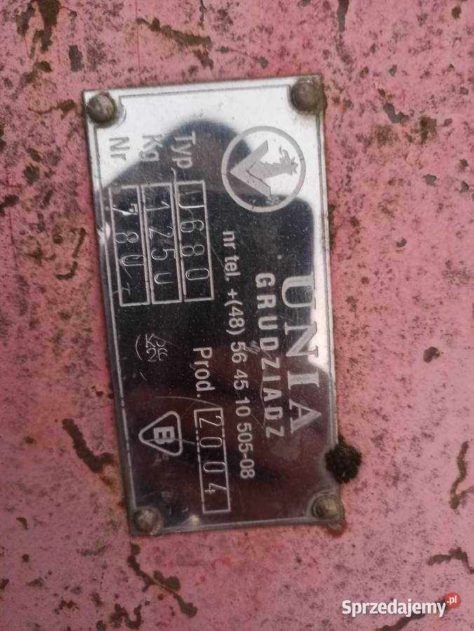 Agregat uprawowy z hydrapakiem Unia Grudziądz Chełm