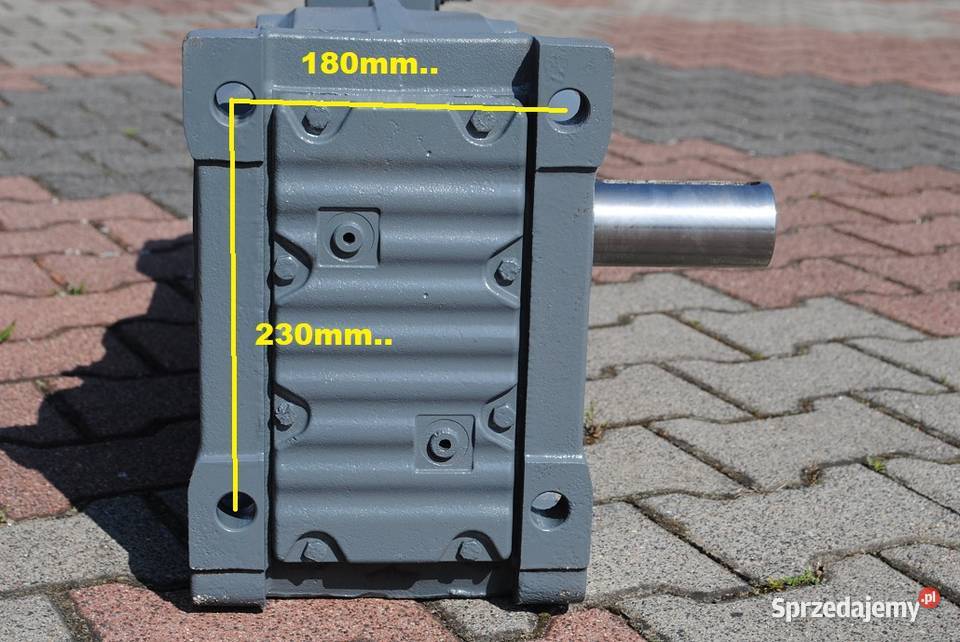 Motoreduktor kątowy 22kw 14obrmin z hamulcem Kargowa sprzedam