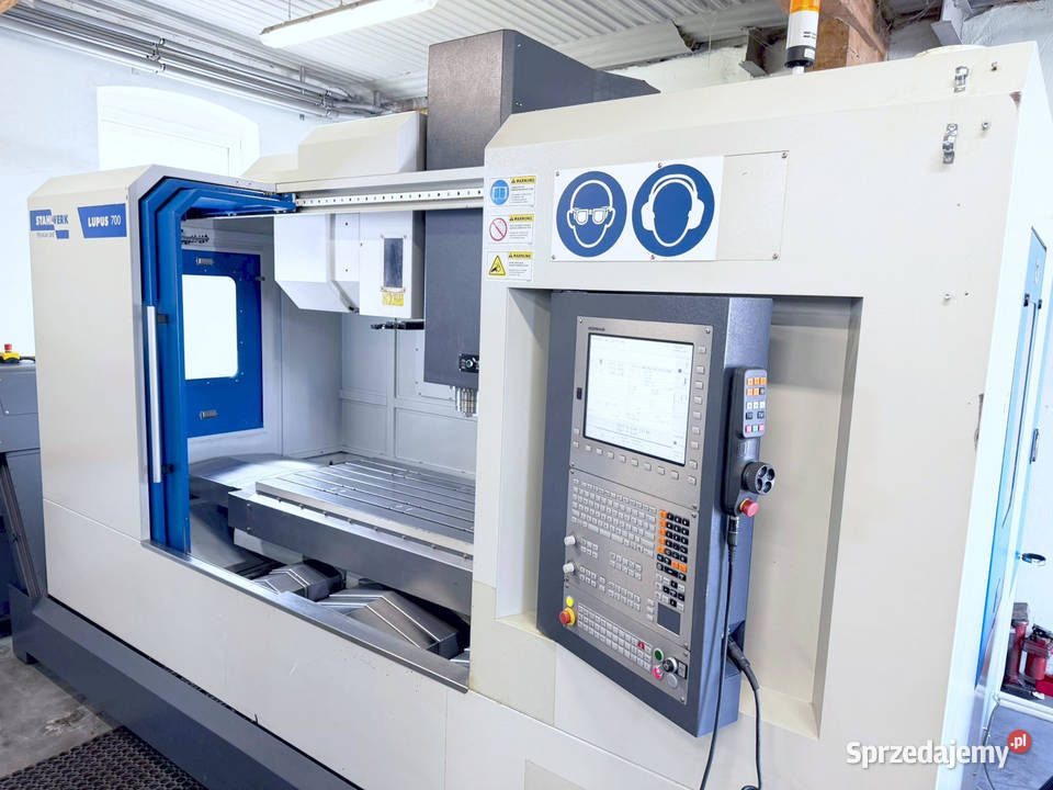 Frezarka CNC STAHLWERKKNUTH LUPUS 700 2016r Zabór